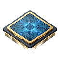 Silicon Processor Chip